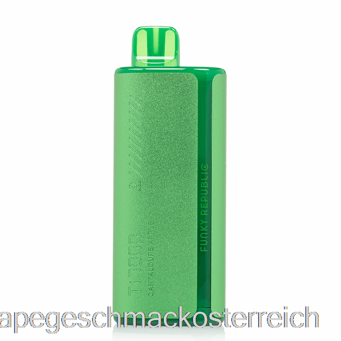 Funky Lands Ti7000 Einweg-Cantaloupe-Apfel-Vape-Geschmack